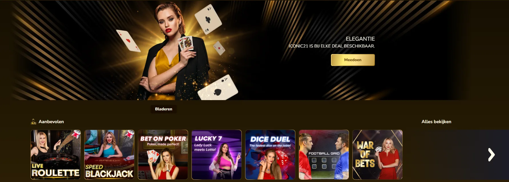 prestige casino live