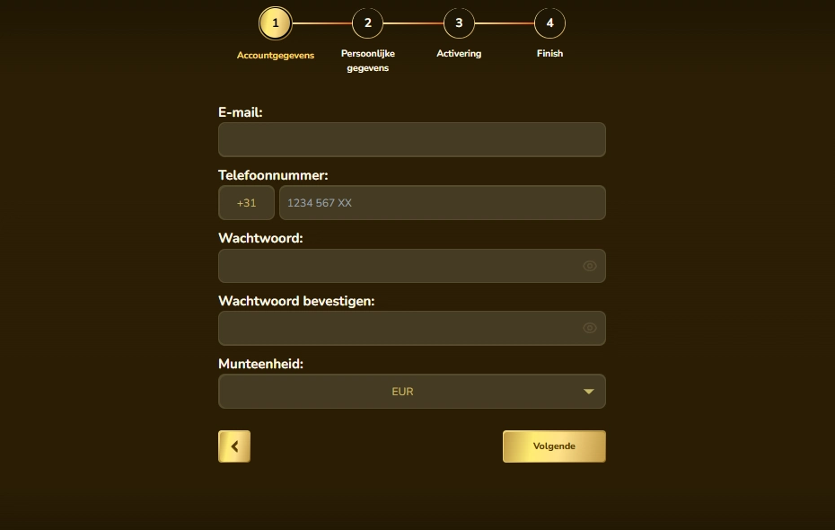 prestige casino registratie